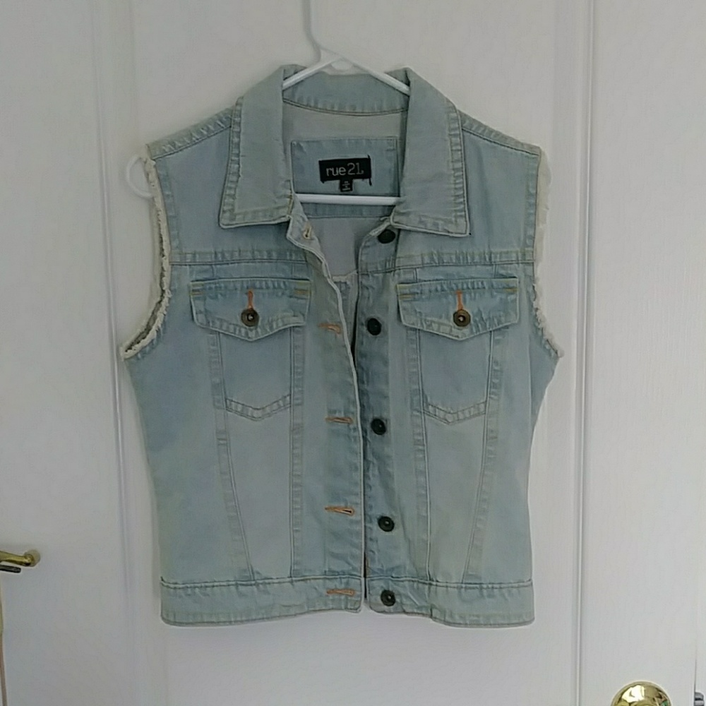 Jean Jacket Vest